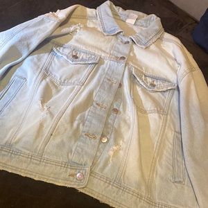 Over size Jean jacket